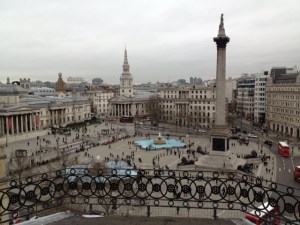 From the rooftop of the Trafalgar Hotel, shooting for I.NO.W.HERE